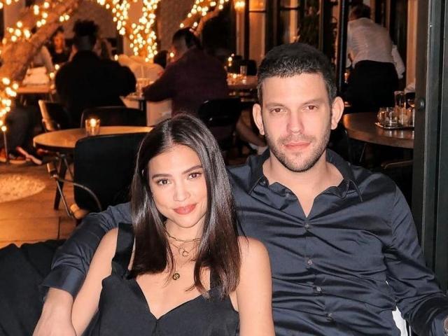 Rhian Ramos and Amit Borsok