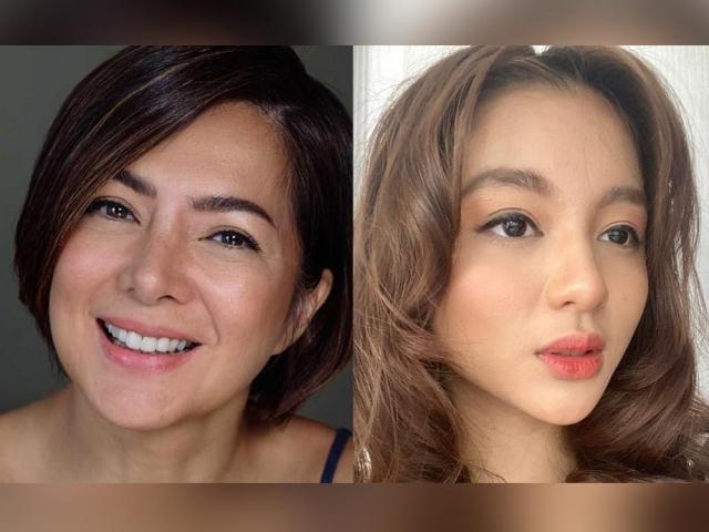 Alice Dixson and Shayne Sava