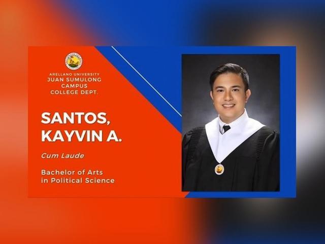 Kevin Santos cum laude