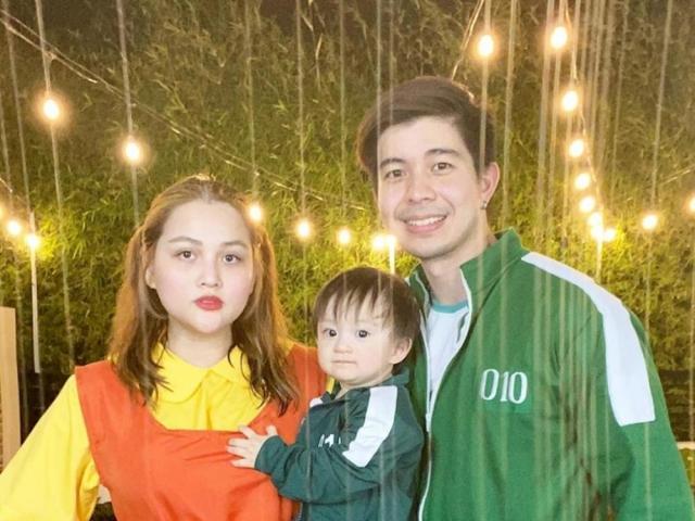 Dianne Medina Rodjun Cruz and baby Joaquin