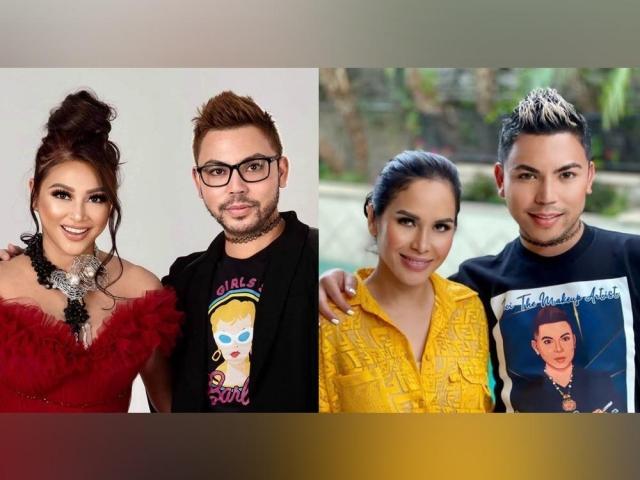 roi santos with rufa mae quinto and rabiya mateo