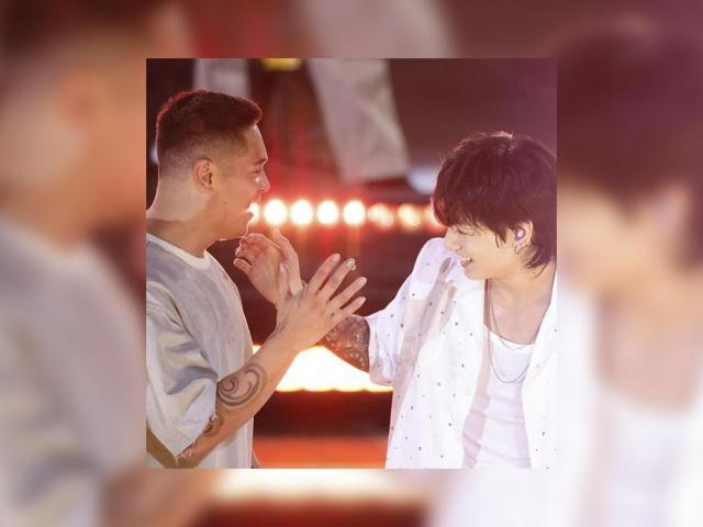 Brian Puspos and Jungkook 