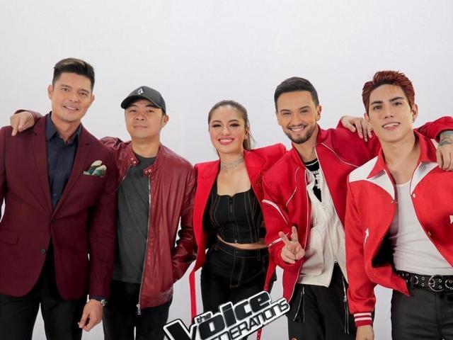 Dingdong Dantes Billy Crawford Julie Anne San Jose Stell Chito Miranda in The Voice Generations