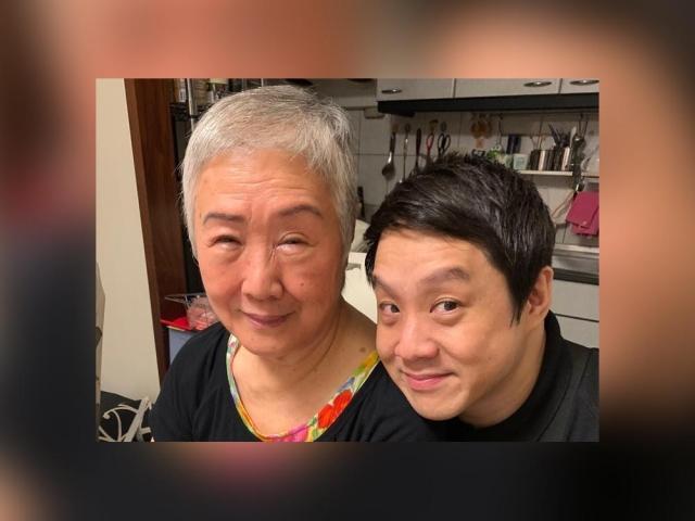 Richard Poon and mom