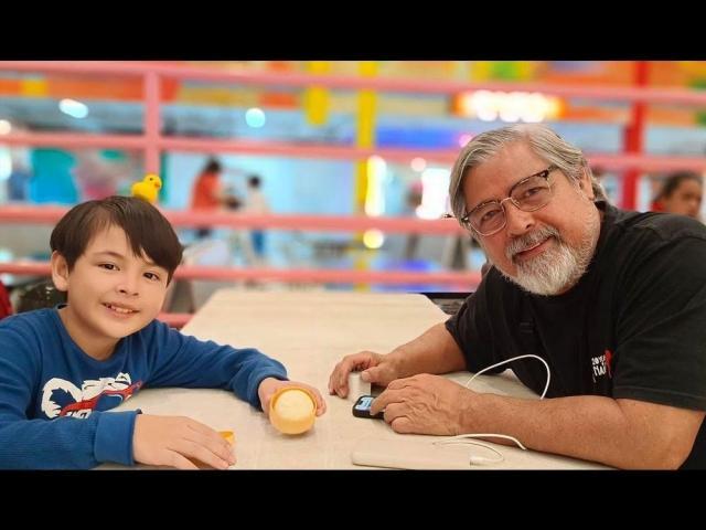 Euwenn Mikaell and Joel Torre in Lolo and the Kid movie