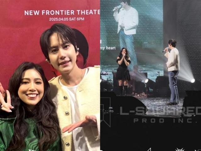 Kyuhyun and Moira Dela Torre