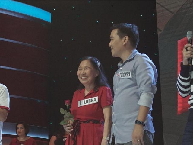 Lorna at Danny Eat Bulaga couple contestants with big age gap