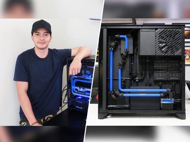 Alden Richards PC gaming streaming setup cost