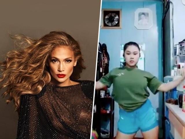 Jennifer Lopez sends love