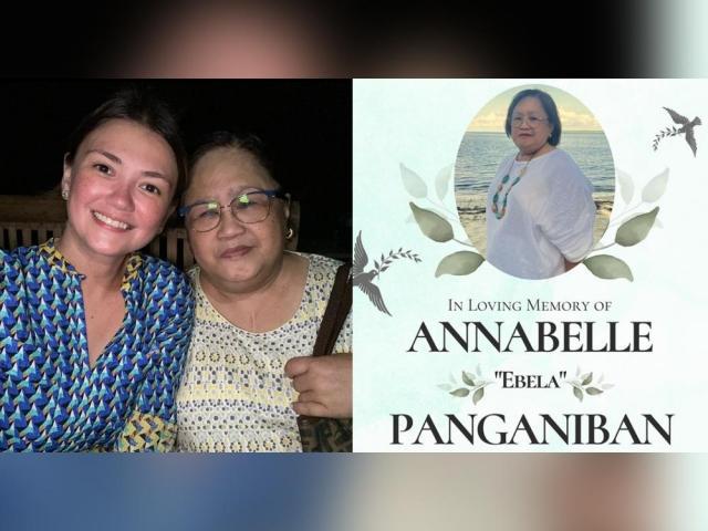Angelica Panganiban late mom