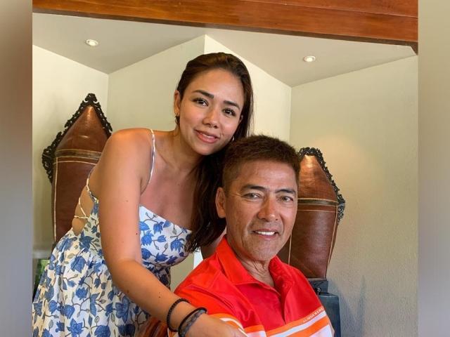 Danica Pingris and Vic Sotto