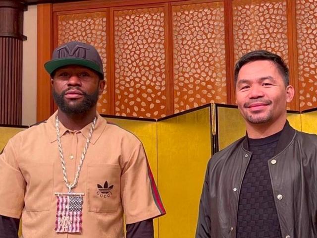 Manny Pacquiao and Floyd Mayweather Jr