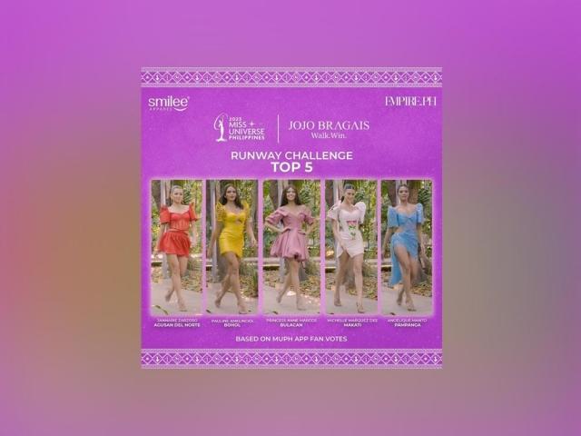 Miss Universe Philippines Runway Challenge winners