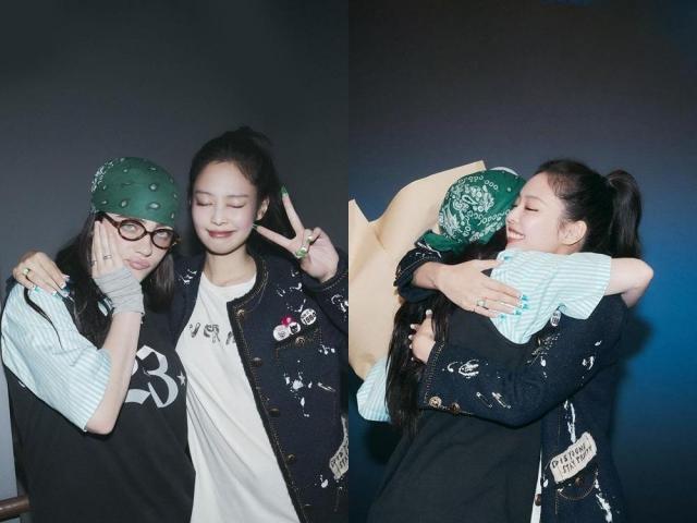 Jennie and Billie Eilish