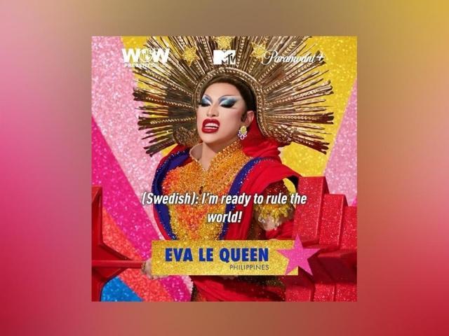 Eva Le Queen in Drag Race Global All Stars