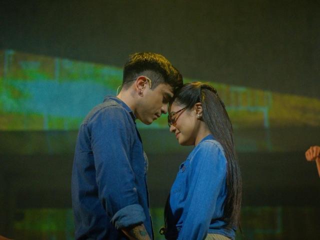 CJ Novato and Nicole Omillo in One More Chance musical