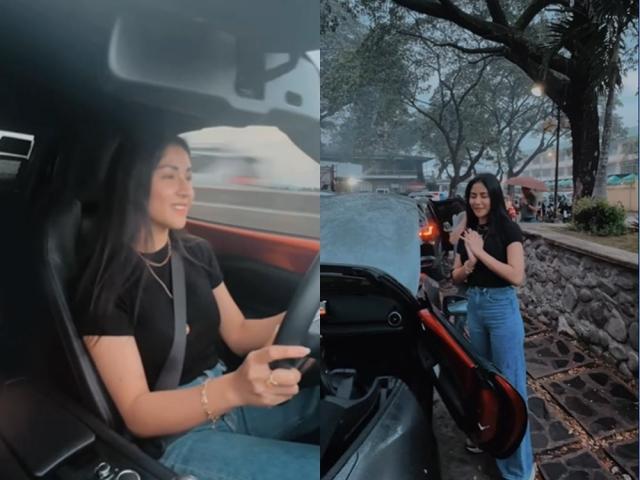 Sanya Lopez new sports car