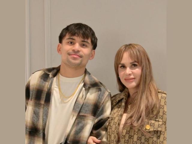 Jinkee Pacquiao and Jimuel Pacquiao