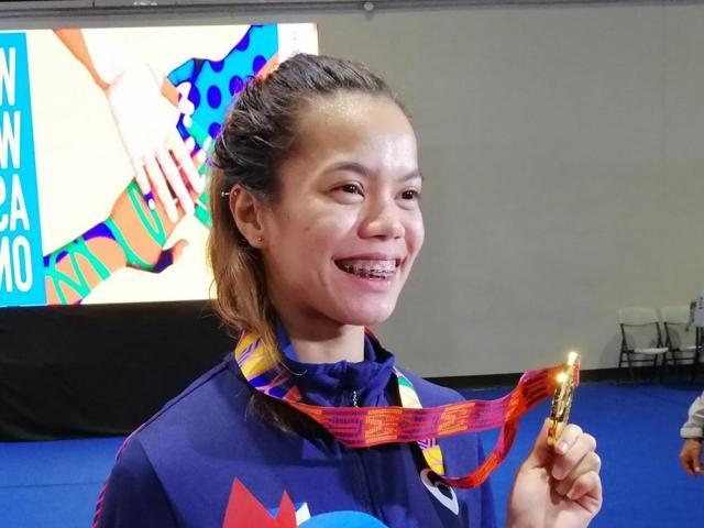 Jylyn Nicanor wins gold in SEA Games