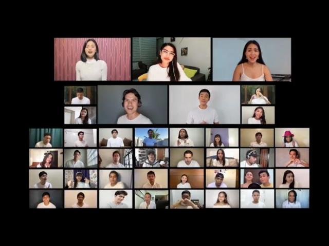 Kapuso stars sing Pagsubok