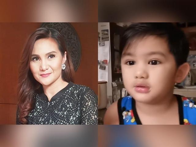 Gladys Reyes with Baby Gavin