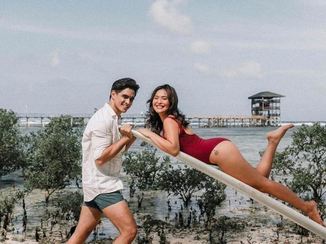 Juancho Trivino and Joyce Pring