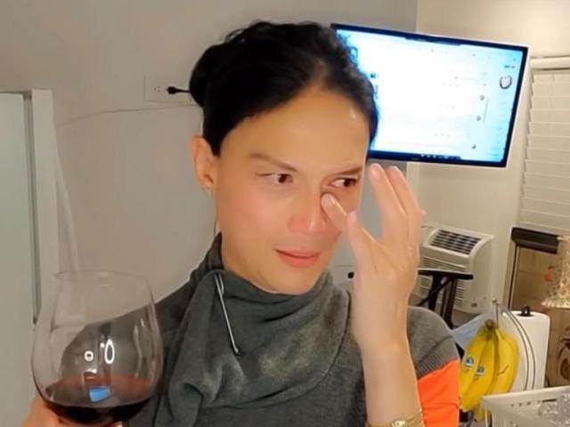 BB Gandanghari crying on her YouTube