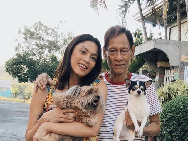 Ariella Arida birthday message for late father