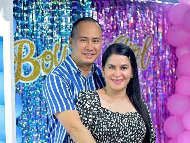 Janet Jamora gives birth