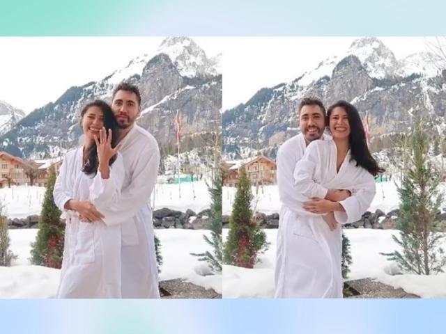 Dionne Monsanto and fiance Ryan Stalder