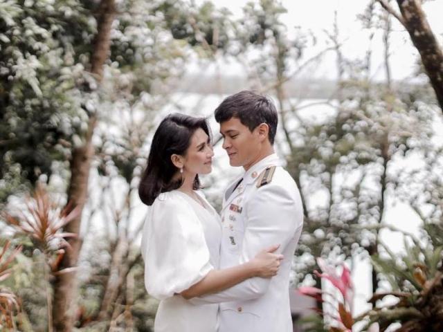 Matteo Guidicelli and Sarah Geronimo