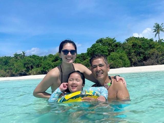 Pauleen Luna Sotto, Tali Sotto, and Vic Sotto