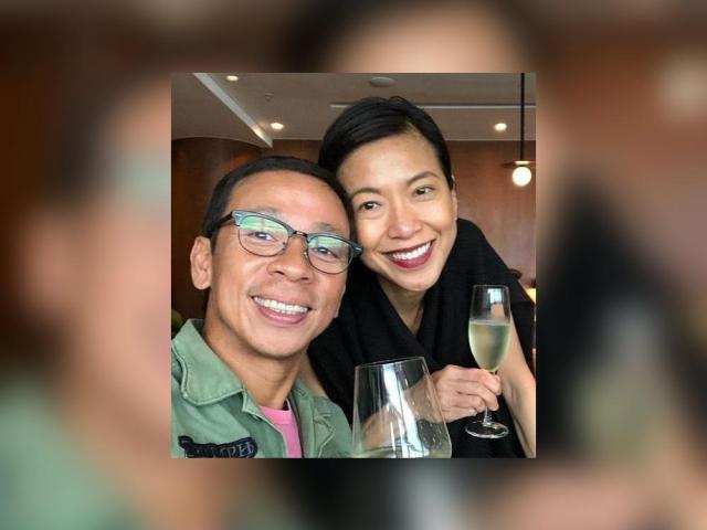 Kim Atienza and wife Felicia