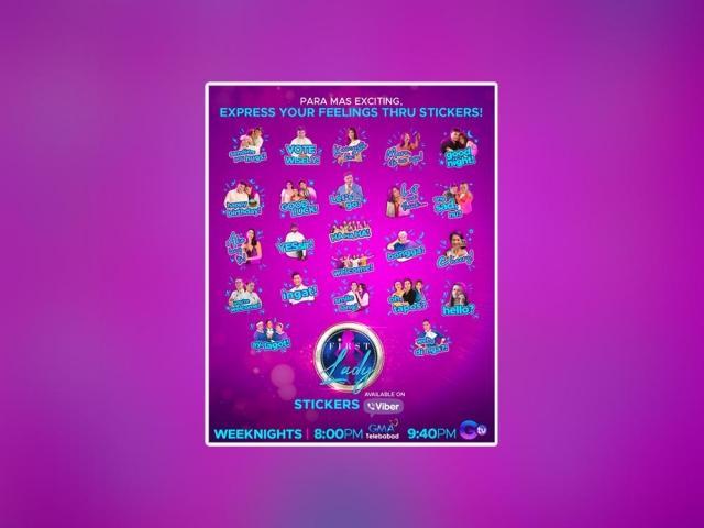 First Lady Viber stickers