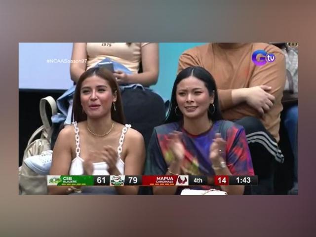 Sanya Lopez and Maxine Medina
