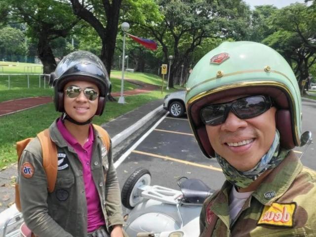 Kuya Kim and his son