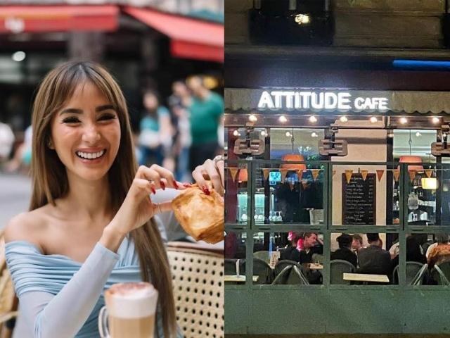Heart Evangelista in Attitude Cafe Paris