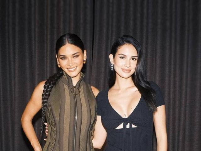 Pia Wurtzbach and Celeste Cortesi