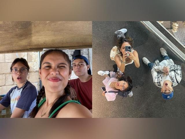 Rain Matienzo and siblings