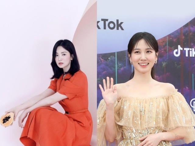 Song Hye kyo and Park Eun bin