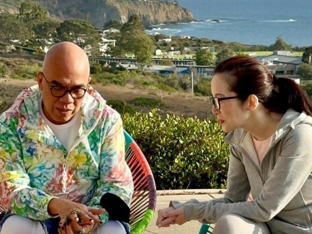 Boy Abunda and Kris Aquino 
