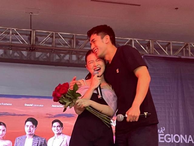 Barbie Forteza at David Licauco