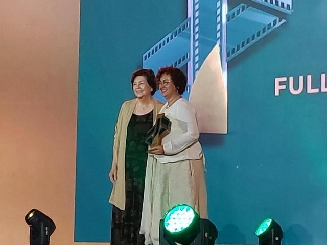 Shamaine Buencamino and Boots Anson-Roa