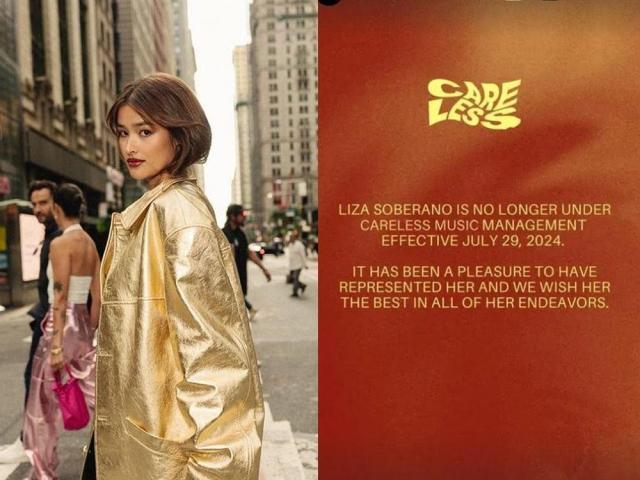 Liza Soberano ends ties with Careless Music