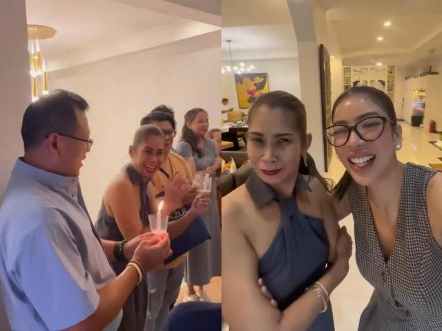 Pokwang new house blessing