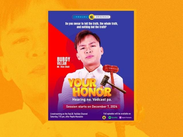 Buboy Villar on Your Honor