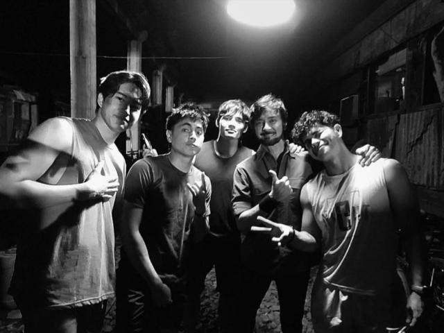 Ronnie Ricketts with Miguel Tanfelix Kokoy de Santos Raheel Bhyria Anton Vinzon