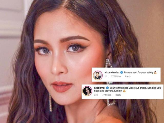 Kapuso stars sends prayers for Kim Chiu