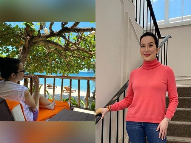 Kris Aquino gives health status update from Puerto Galera