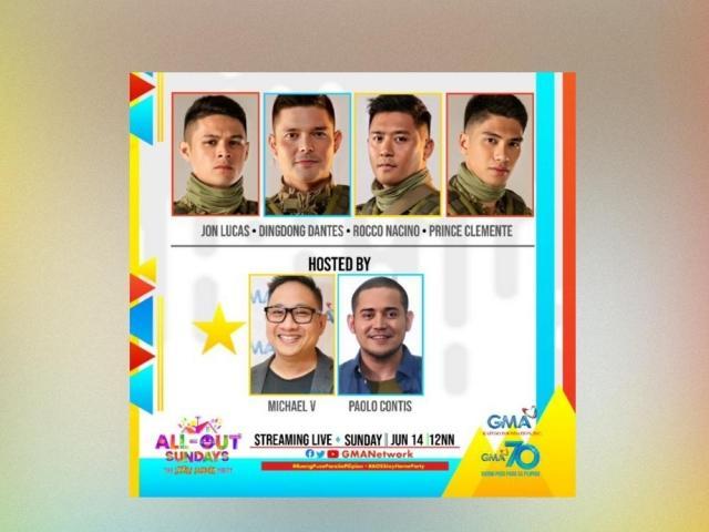 Descendants of the Sun Alpha Team on All Out Sundays